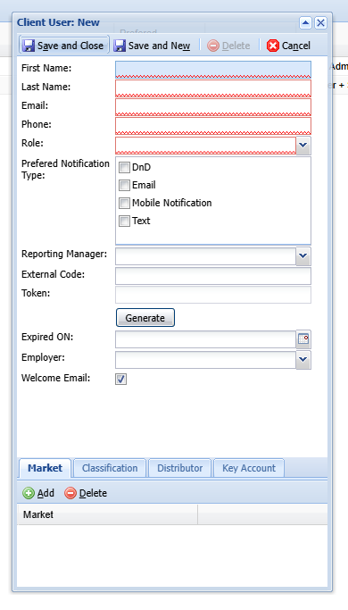 Default Asset Form