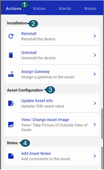 Asset Action