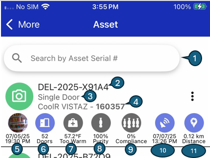 Asset Screen