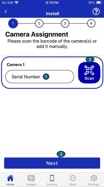camera assignment