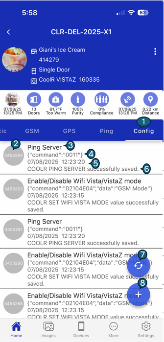 Config Tab View