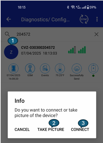 Device Avatar Actions